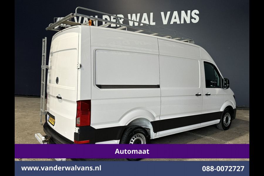 Volkswagen Crafter 2.0 TDI 141pk Automaat L3H3 L2H2 Euro6 Airco | Camera | Navigatie | 3000kg Trekhaak | Imperiaal | Apple Carplay Chauffeursstoel, Cruisecontrol, Android Auto, Parkeersensoren