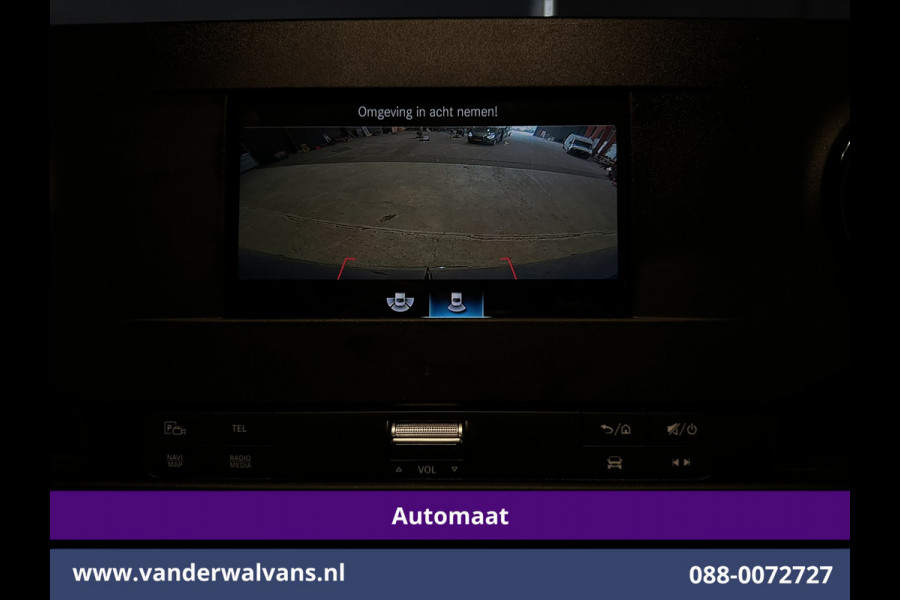 Mercedes-Benz Sprinter 214 CDI 143pk 9G-Tronic Automaat L2H2 Euro6 Airco | Camera | Navigatie | Apple Carplay | Chauffeursstoel Adaptieve Cruisecontrol, Android Auto, Stoelverwarming, Verwarmde Voorruit, 270 Graden Achterdeuren, Bijrijdersbank