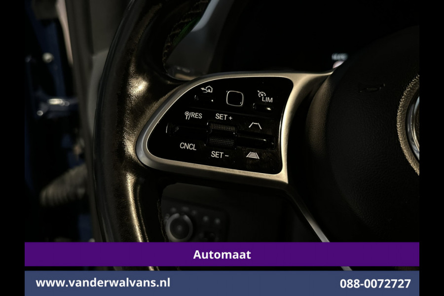 Mercedes-Benz Sprinter 214 CDI 143pk 9G-Tronic Automaat L2H2 Euro6 Airco | Camera | Navigatie | Apple Carplay | Chauffeursstoel Adaptieve Cruisecontrol, Android Auto, Stoelverwarming, Verwarmde Voorruit, 270 Graden Achterdeuren, Bijrijdersbank