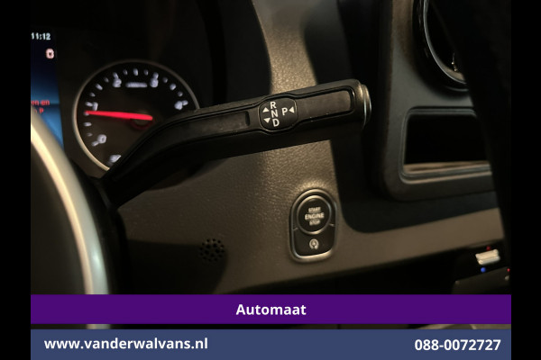 Mercedes-Benz Sprinter 214 CDI 143pk 9G-Tronic Automaat L2H2 Euro6 Airco | Camera | Navigatie | Apple Carplay | Chauffeursstoel Adaptieve Cruisecontrol, Android Auto, Stoelverwarming, Verwarmde Voorruit, 270 Graden Achterdeuren, Bijrijdersbank
