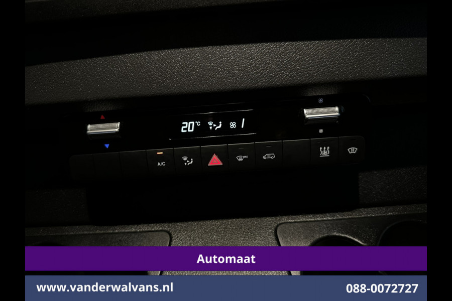 Mercedes-Benz Sprinter 214 CDI 143pk 9G-Tronic Automaat L2H2 Euro6 Airco | Camera | Navigatie | Apple Carplay | Chauffeursstoel Adaptieve Cruisecontrol, Android Auto, Stoelverwarming, Verwarmde Voorruit, 270 Graden Achterdeuren, Bijrijdersbank