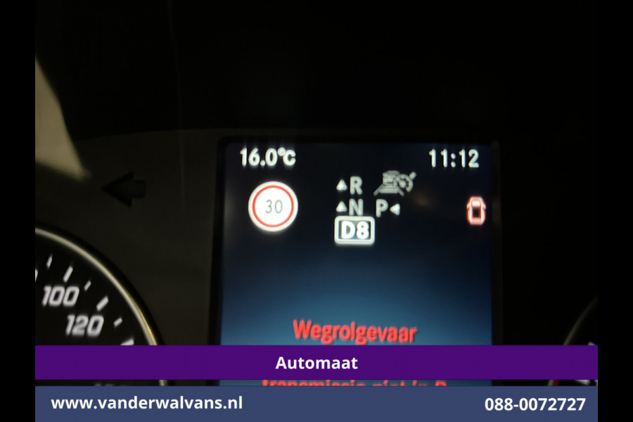 Mercedes-Benz Sprinter 214 CDI 143pk 9G-Tronic Automaat L2H2 Euro6 Airco | Camera | Navigatie | Apple Carplay | Chauffeursstoel Adaptieve Cruisecontrol, Android Auto, Stoelverwarming, Verwarmde Voorruit, 270 Graden Achterdeuren, Bijrijdersbank
