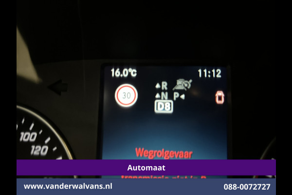 Mercedes-Benz Sprinter 214 CDI 143pk 9G-Tronic Automaat L2H2 Euro6 Airco | Camera | Navigatie | Apple Carplay | Chauffeursstoel Adaptieve Cruisecontrol, Android Auto, Stoelverwarming, Verwarmde Voorruit, 270 Graden Achterdeuren, Bijrijdersbank