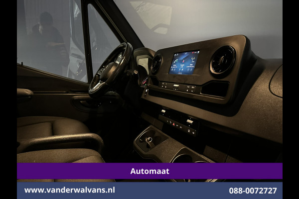 Mercedes-Benz Sprinter 214 CDI 143pk 9G-Tronic Automaat L2H2 Euro6 Airco | Camera | Navigatie | Apple Carplay | Chauffeursstoel Adaptieve Cruisecontrol, Android Auto, Stoelverwarming, Verwarmde Voorruit, 270 Graden Achterdeuren, Bijrijdersbank
