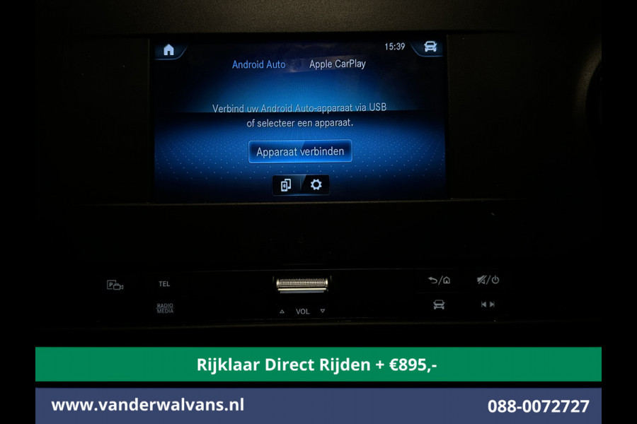 Mercedes-Benz Sprinter 317 CDI 170pk Automaat 3500kg Trekhaak L2H1 Euro6 *Rijklaar Direct Rijden* Airco | Camera | Omvormer | Apple Carplay Cruisecontrol, Android Auto, Parkeersensoren