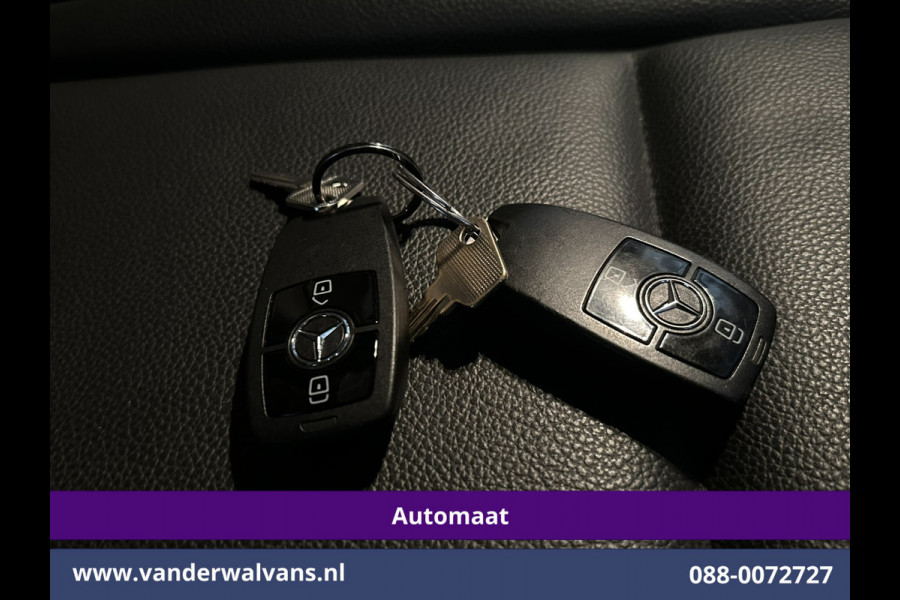 Mercedes-Benz Sprinter 314CDI 143pk Automaat Bakwagen 21m3 KUUB Laadklep Zijdeur Euro6 Airco | Bijrijdersbank Lat om Lat betimmering, Leder