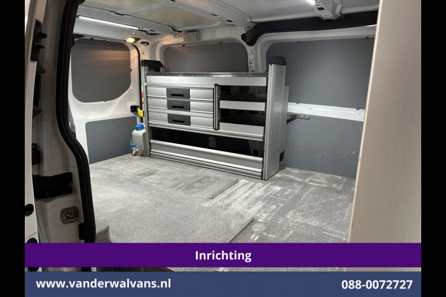 Ford Transit Custom 2.0 TDCI L1H1 Inrichting Euro6 Airco | Camera | Omvormer | LED | Cruisecontrol | Android Auto Stoelverwarming, Verwarmde voorruit, Parkeersensoren, Bijrijdersbank, 2500kg Trekhaak