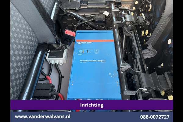 Ford Transit Custom 2.0 TDCI L1H1 Inrichting Euro6 Airco | Camera | Omvormer | LED | Cruisecontrol | Android Auto Stoelverwarming, Verwarmde voorruit, Parkeersensoren, Bijrijdersbank, 2500kg Trekhaak