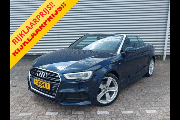 Audi A3 Cabriolet 35 TFSI CoD Sport S Line Edition Automaat, airco,cruisecontrol,navigatie,achteruitrij camera,parkeersensoren,