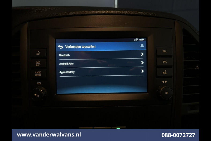 Mercedes-Benz Vito 116 CDI 163pk L3H1 Euro6 Airco | Camera | Apple Carplay | Cruisecontrol | Stoelverwarming Android Auto, Bijrijdersbank