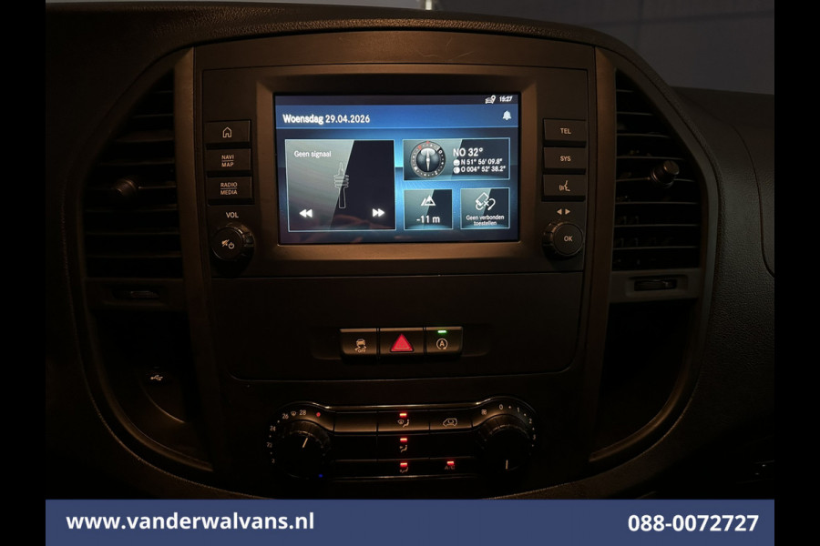 Mercedes-Benz Vito 116 CDI 163pk L3H1 Euro6 Airco | Camera | Apple Carplay | Cruisecontrol | Stoelverwarming Android Auto, Bijrijdersbank