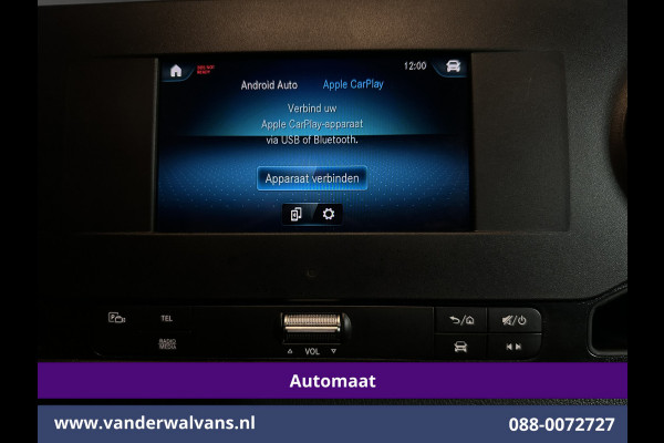 Mercedes-Benz Sprinter 315CDI 150pk 9G-Tronic Automaat L3H2 Euro6 Airco | Camera | Apple Carplay | Cruisecontrol Android Auto, Chauffeursstoel, Sidebars, Trekhaak, Bijrijdersbank