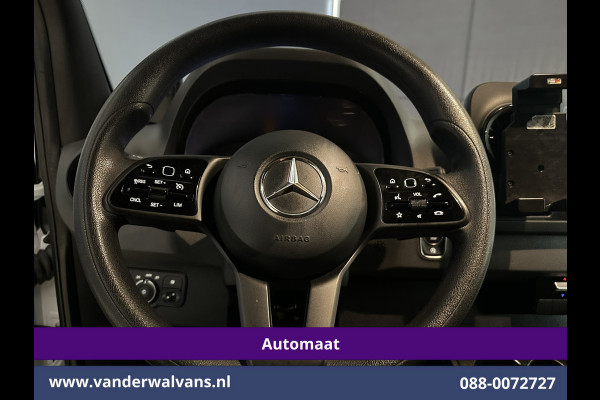 Mercedes-Benz Sprinter 315CDI 150pk 9G-Tronic Automaat L3H2 Euro6 Airco | Camera | Apple Carplay | Cruisecontrol Android Auto, Chauffeursstoel, Sidebars, Trekhaak, Bijrijdersbank