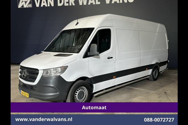 Mercedes-Benz Sprinter 315CDI 150pk 9G-Tronic Automaat L3H2 Euro6 Airco | Camera | Apple Carplay | Cruisecontrol Android Auto, Chauffeursstoel, Sidebars, Trekhaak, Bijrijdersbank