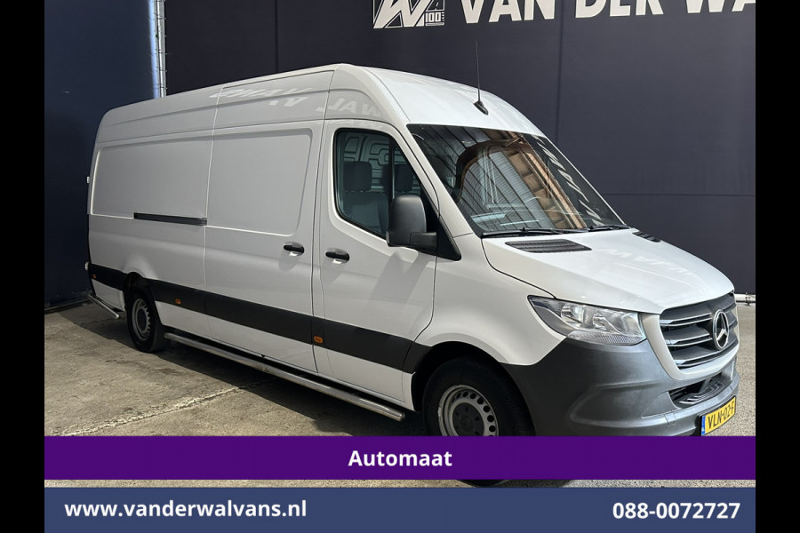 Mercedes-Benz Sprinter 315CDI 150pk 9G-Tronic Automaat L3H2 Euro6 Airco | Camera | Apple Carplay | Cruisecontrol Android Auto, Chauffeursstoel, Sidebars, Trekhaak, Bijrijdersbank