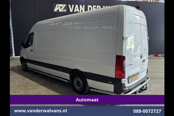 Mercedes-Benz Sprinter 315CDI 150pk 9G-Tronic Automaat L3H2 Euro6 Airco | Camera | Apple Carplay | Cruisecontrol Android Auto, Chauffeursstoel, Sidebars, Trekhaak, Bijrijdersbank