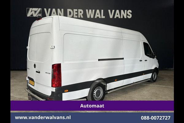Mercedes-Benz Sprinter 315CDI 150pk 9G-Tronic Automaat L3H2 Euro6 Airco | Camera | Apple Carplay | Cruisecontrol Android Auto, Chauffeursstoel, Sidebars, Trekhaak, Bijrijdersbank