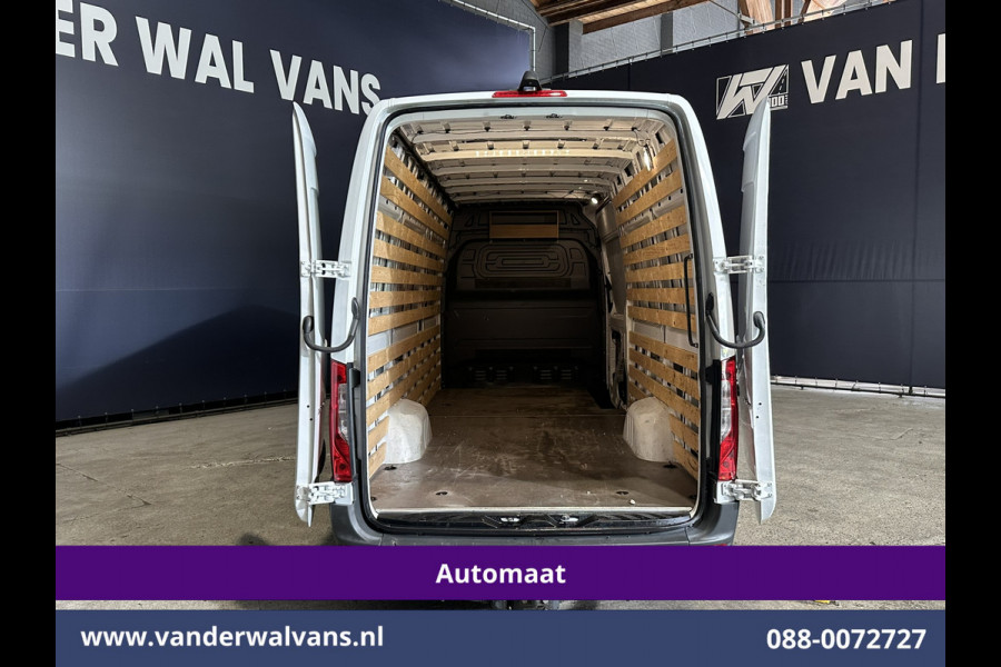 Mercedes-Benz Sprinter 315CDI 150pk 9G-Tronic Automaat L3H2 Euro6 Airco | Camera | Apple Carplay | Cruisecontrol Android Auto, Chauffeursstoel, Sidebars, Trekhaak, Bijrijdersbank