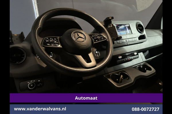 Mercedes-Benz Sprinter 315CDI 150pk 9G-Tronic Automaat L3H2 Euro6 Airco | Camera | Apple Carplay | Cruisecontrol Android Auto, Chauffeursstoel, Sidebars, Trekhaak, Bijrijdersbank