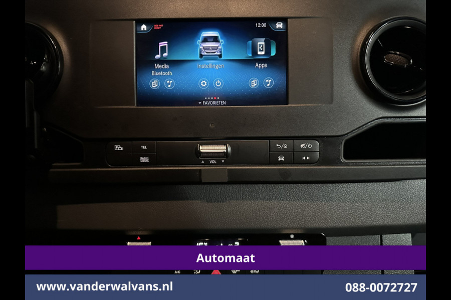 Mercedes-Benz Sprinter 315CDI 150pk 9G-Tronic Automaat L3H2 Euro6 Airco | Camera | Apple Carplay | Cruisecontrol Android Auto, Chauffeursstoel, Sidebars, Trekhaak, Bijrijdersbank