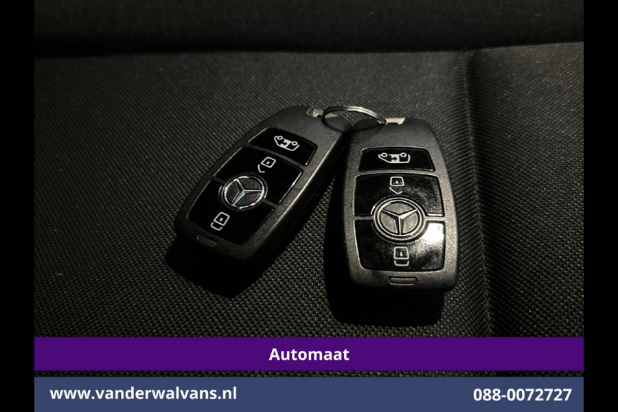 Mercedes-Benz Sprinter 315CDI 150pk 9G-Tronic Automaat L3H2 Euro6 Airco | Camera | Apple Carplay | Cruisecontrol Android Auto, Chauffeursstoel, Sidebars, Trekhaak, Bijrijdersbank