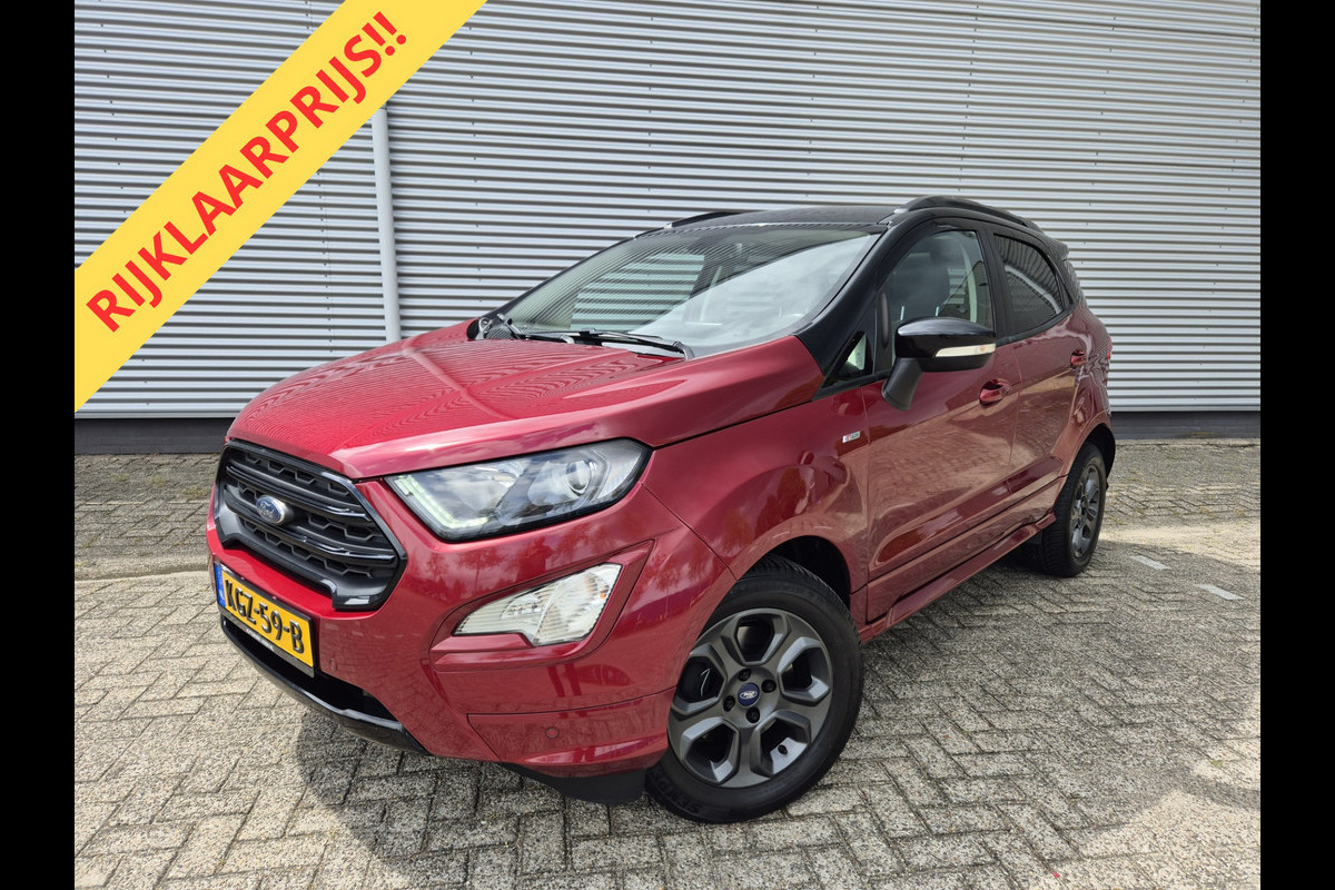 Ford EcoSport 1.0 EcoBoost Titanium,Automaat,Navigatie,stoel-stuur-voorruit verwarming,schuifdak