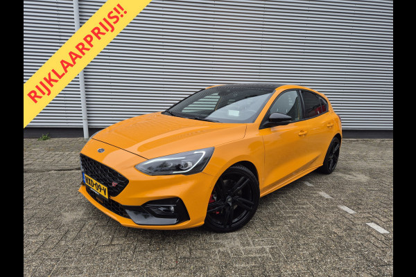 Ford Focus 2.3 EcoBoost ST-3 ,Panorama,Nav-Carplay-Head-Up,Stoel-stuur-voorruitverwarming,Park-control,