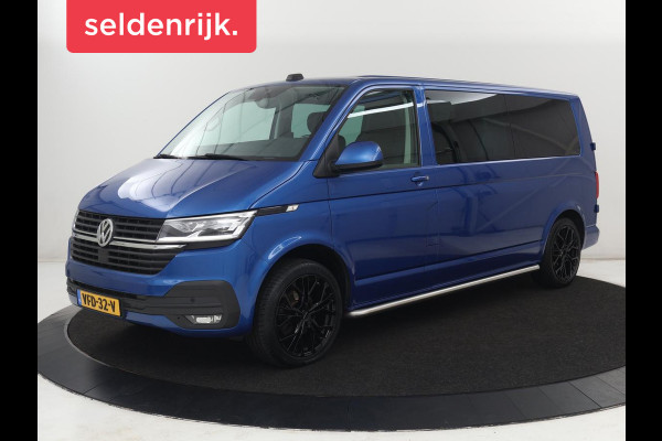Volkswagen Transporter 2.0 TDI L2H1 30 DC Highline | Leder/Alcantara | Stoelverwarming | Trekhaak | Carplay | Camera | Adaptive cruise | Full LED | Navigatie | Parkeerhulp | 19'' | 5-Persoons | Origineel NL