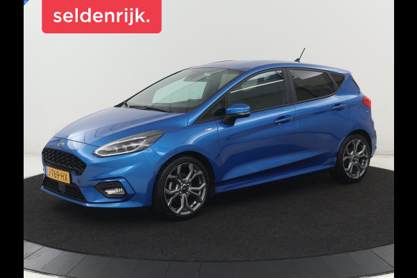 Ford Fiesta 1.0 EcoBoost ST-Line | Stoel & stuurverwarming | Adaptive cruise | Camera | Carplay | Full LED | Half leder | Side Assist | Navigatie | Park Assist | Climate control | Bluetooth