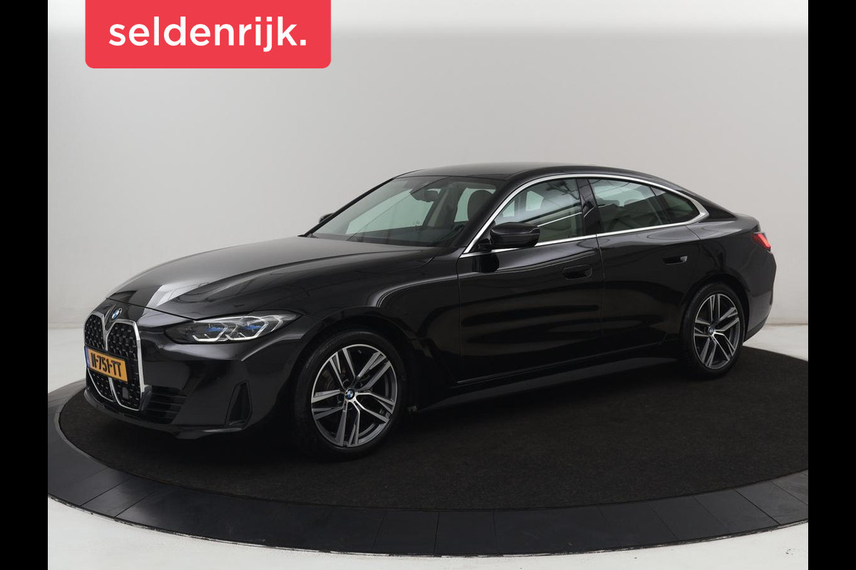 BMW 4 Serie Gran Coupé 420i Edition Plus | Leder | Stoelverwarming | Trekhaak | Memory | Carplay | Camera | Achterbankverwarming | Keyless | Sportstoelen | Full LED | Live Cockpit | Park Assist | DAB |