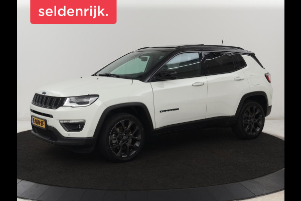 Jeep Compass 4xe 240 Plug-in Hybrid Electric S | Panoramadak | Leder | Stoelverwarming | Carplay | Camera | Navigatie | Keyless | Stuurverwarming | PHEV | Plug In