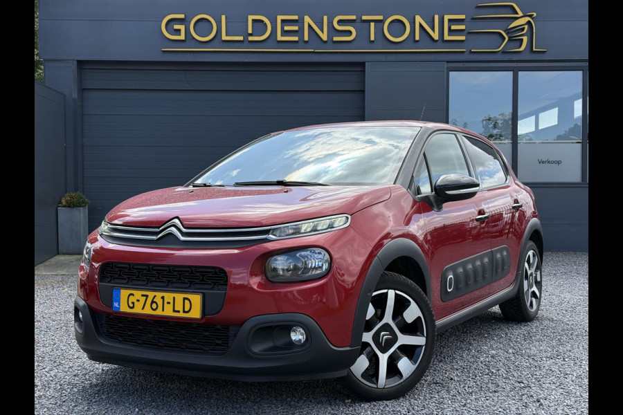 Citroën C3 1.2 PureTech S&S Shine D-riem vv in 2023,2e Eigenaar,Camera,Navi,Clima,Cruise,APK tot 01-2027