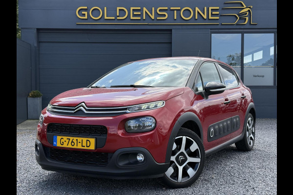 Citroën C3 1.2 PureTech S&S Shine D-riem vv in 2023,2e Eigenaar,Camera,Navi,Clima,Cruise,APK tot 01-2027