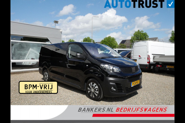 Fiat Scudo 2.0 MultiJet 140PK, L3, Dubbel Cabine, Airco, Marge auto, 2 x Schuifdeur