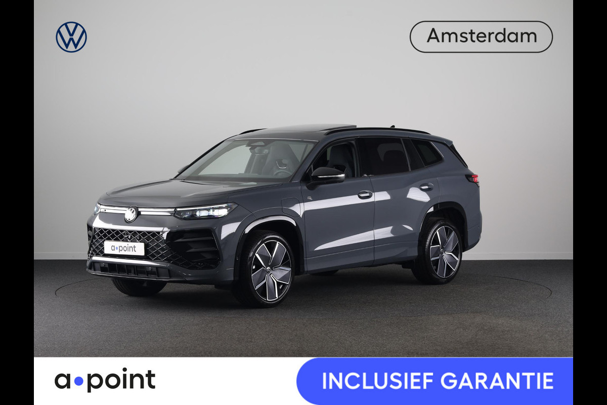 Volkswagen Tayron 1.5 eHybrid R-Line Edition 272 pk Automaat (DSG) |Verlengde garantie |  Navigatie | Panoramadak | Parkeersensoren (Park assist) | Achteruitrijcamera | Black Style pakket | R-Line |