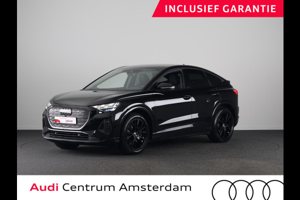 Audi Q4 Sportback e-tron 40 Advanced edition 77 kWh 204 pk | SOH 96,04% | Navigatie | Warmtepomp | Parkeersensoren | Achteruitrijcamera | Adaptieve cruise control | Stoelverwarming |
