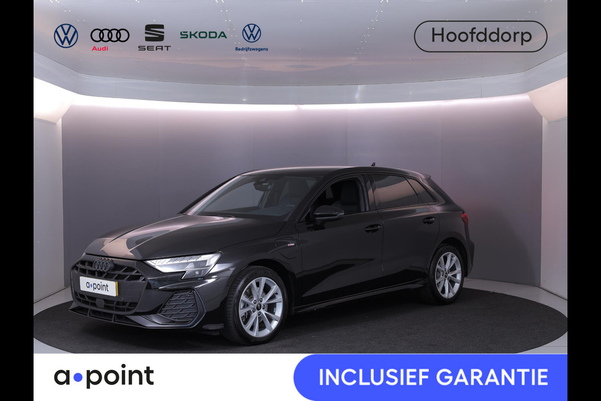 Audi A3 Sportback 40 TFSI e S edition 204 pk S-tronic | Verlengde garantie | Navigatie | Parkeersensoren (Park assist) | Achteruitrijcamera | Stoelverwarming | S-Line |
