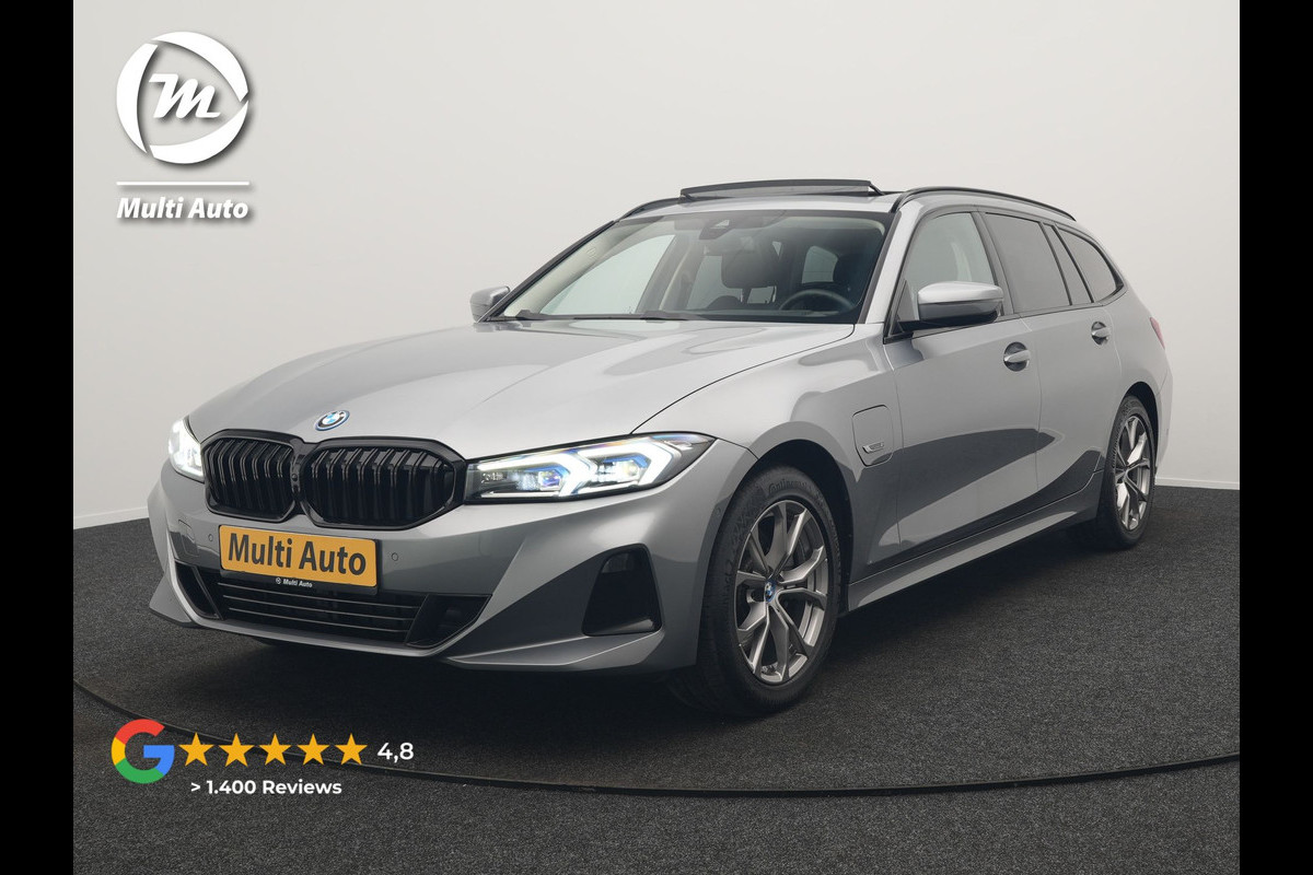 BMW 3 Serie Touring 320e Sportline FACELIFT PHEV Dealer O.H | Panodak | Widescreen Navi | Harman Kardon | Camera | Keyless | Stuurverwarming | Apple Carplay | BLIS | Plug In Hybrid
