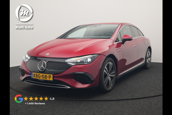 Mercedes-Benz EQE 350 Advantage 100 kWh 292pk Dealer O.H. | Adaptive Cruise | Luchtvering | Burmester Audio | Digital Light | 360 Camera | Lederen Sportstoelen Memory & Verwarmd | Sfeerverlichting | Keyless | Apple Carplay | Virtual | Navigatie |