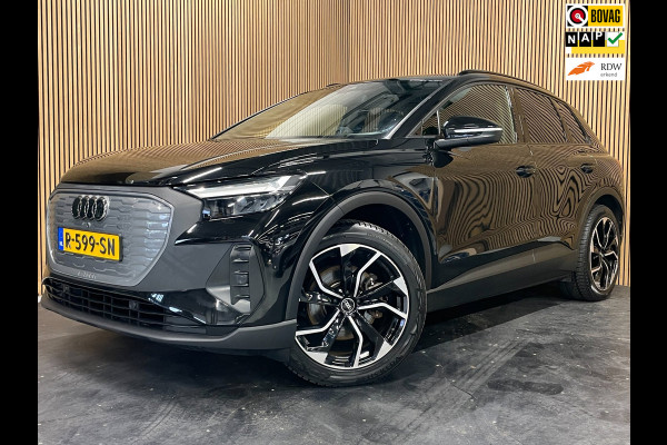 Audi Q4 e-tron 35|FULL BLACK EDITION|86% SOH|20'' LMV|ACC|CARPLAY|STOELVERWARMING|NAVIGATIE|NL-AUTO|NAP|1e EIGENAAR|INCLUSIEF BTW|