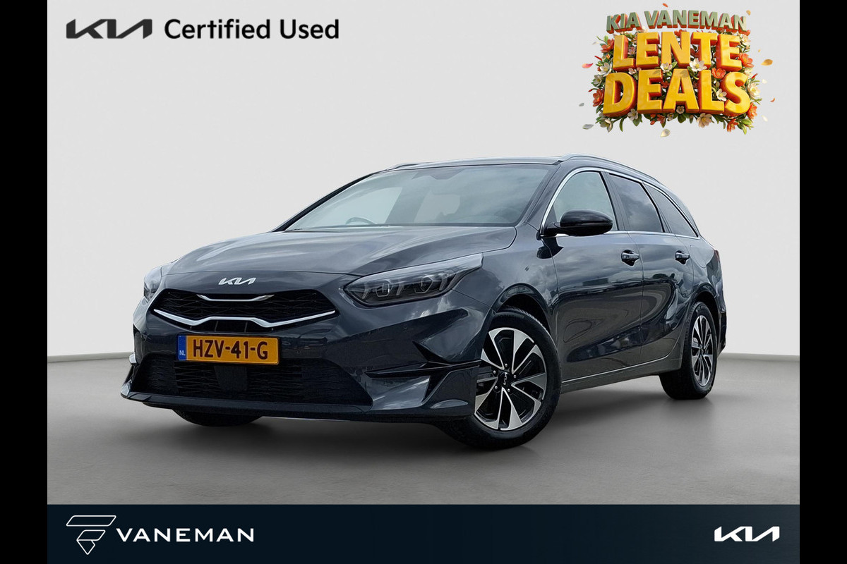 Kia Ceed Sportswagon 1.0 T-GDi MHEV Design Edition Stoel- en Stuurverwarming | Cruise Control | Climate Control | Elektr. Achterklep | JBL | Draadloos Opladen |