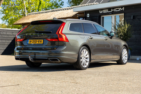 Volvo V90 2.0 T8 AWD Inscription I 91% I Btw I Luxe Leder I Trekhaak I Pine Grey
