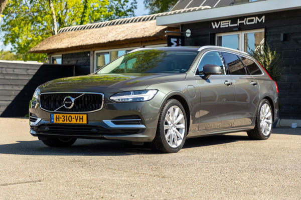 Volvo V90 2.0 T8 AWD Inscription I 91% I Btw I Luxe Leder I Trekhaak I Pine Grey