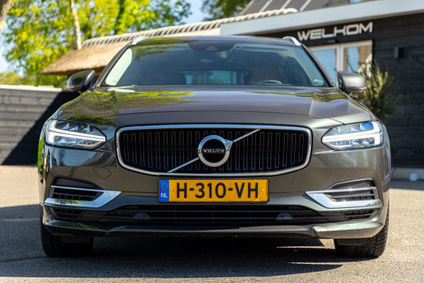 Volvo V90 2.0 T8 AWD Inscription I 91% I Btw I Luxe Leder I Trekhaak I Pine Grey