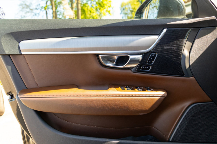 Volvo V90 2.0 T8 AWD Inscription I 91% I Btw I Luxe Leder I Trekhaak I Pine Grey