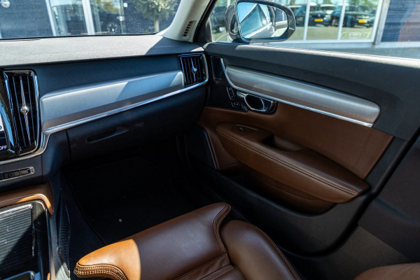 Volvo V90 2.0 T8 AWD Inscription I 91% I Btw I Luxe Leder I Trekhaak I Pine Grey