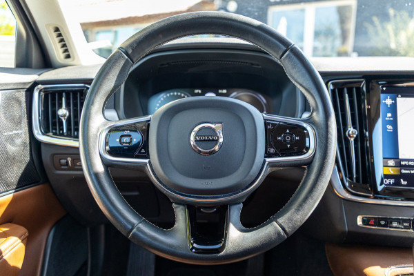 Volvo V90 2.0 T8 AWD Inscription I 91% I Btw I Luxe Leder I Trekhaak I Pine Grey