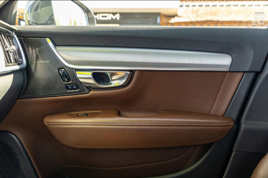 Volvo V90 2.0 T8 AWD Inscription I 91% I Btw I Luxe Leder I Trekhaak I Pine Grey