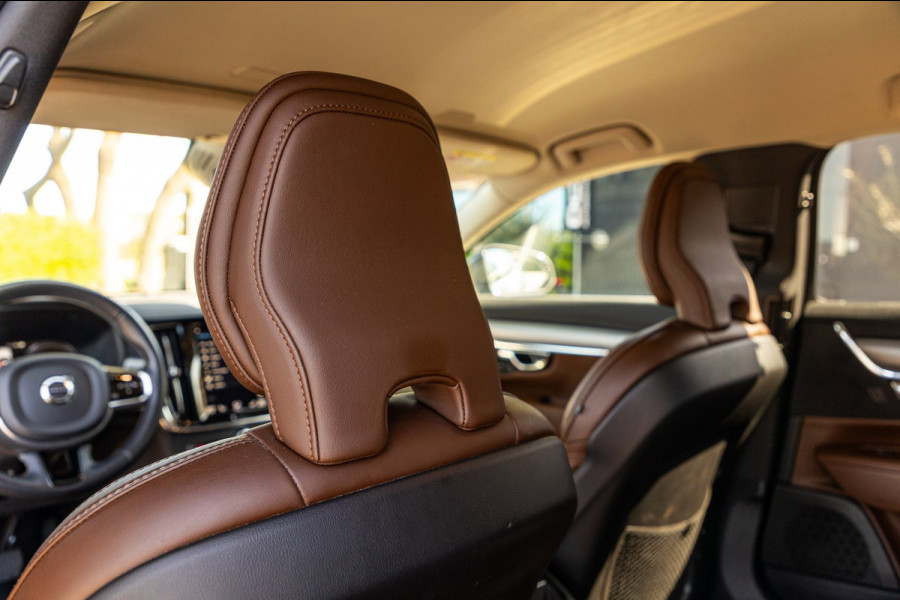 Volvo V90 2.0 T8 AWD Inscription I 91% I Btw I Luxe Leder I Trekhaak I Pine Grey