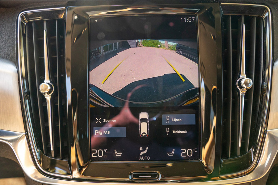Volvo V90 2.0 T8 AWD Inscription I 91% I Btw I Luxe Leder I Trekhaak I Pine Grey
